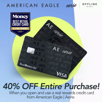AE & Aerie Offline 40% OFF Graphic 2025
