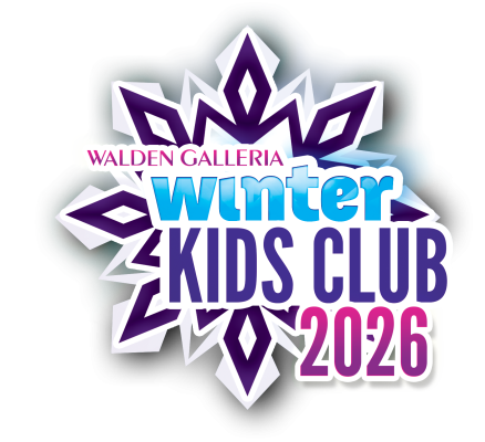 2026 Winter Kids Club Logo Snowflake no background Square