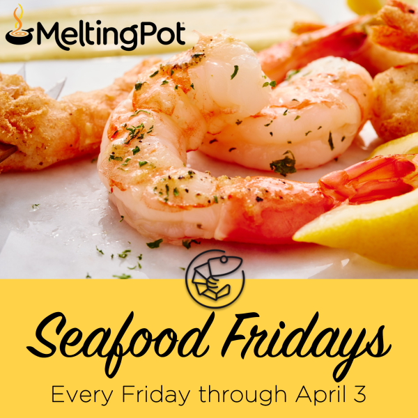 Melting Pot Seafood Thursdays Graphic