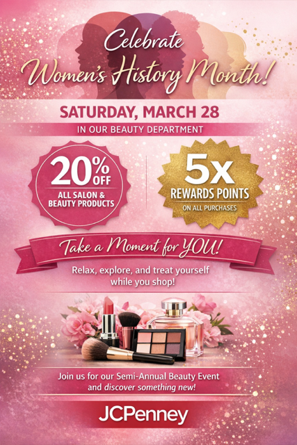 JCP Beauty Event 32826