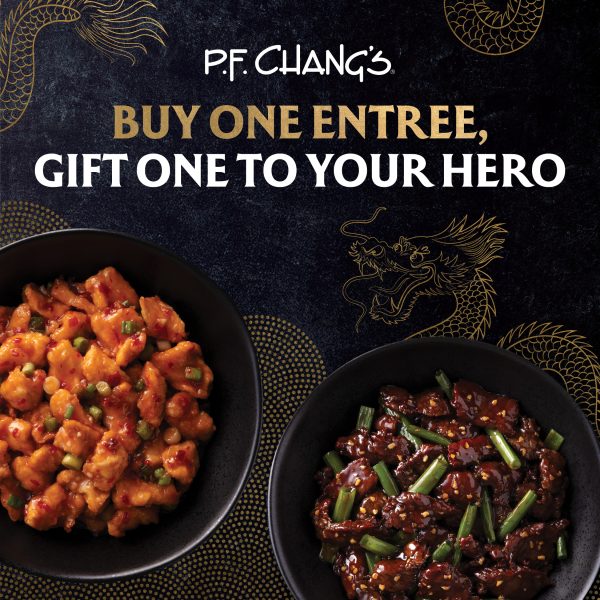 P.F. Chang's Hero BOGO Promo April 26