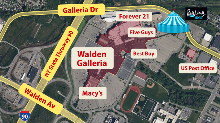 Paranormal Cirque location map
