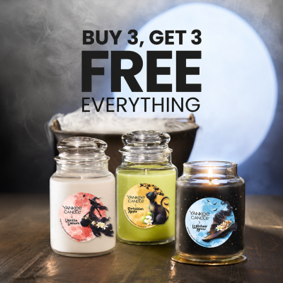 Yankee Candle Halloween Buy 3 Get 3