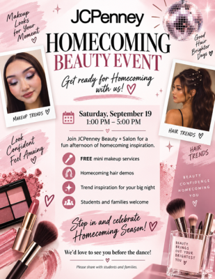 JCP Homecoming Beauty Event